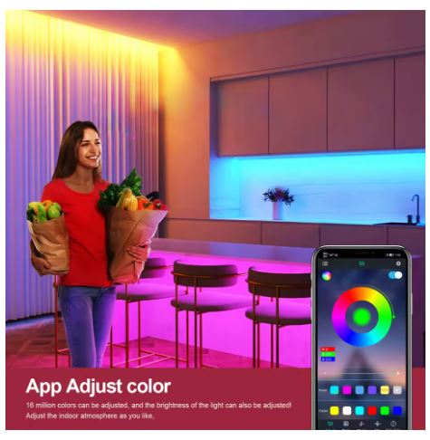 Controlador RGB 4 Pinos Bluetooth 12V/24V para Fita LED | App + Controle Remoto