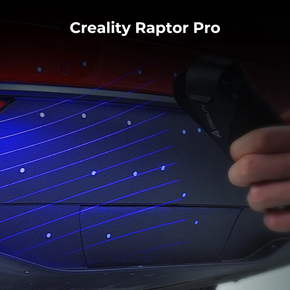 Scanner 3D Creality Raptor Pro – Precisão Profissional em Cada Detalhe