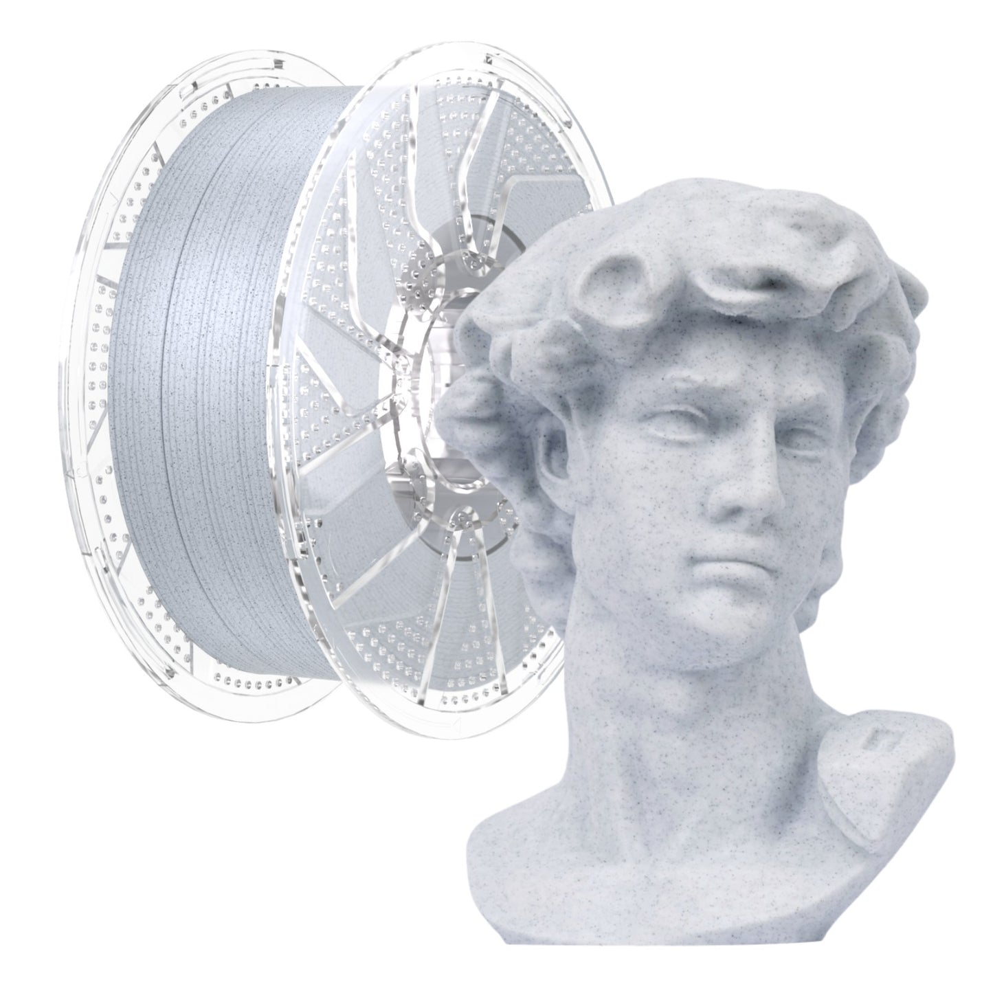 Filamento Conjure PLA Mármore (Marble) - 1,75mm - 1Kg