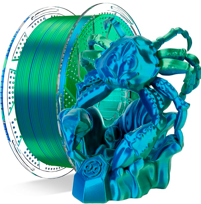 Filamento Conjure PLA Silk Duo Color - 1,75mm - 1Kg