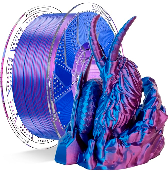 Filamento Conjure PLA Silk Duo Color - 1,75mm - 1Kg