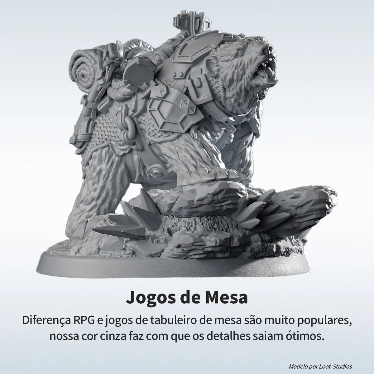 Resina 3D Conjure Esculpir (Sculpt) - 1Kg