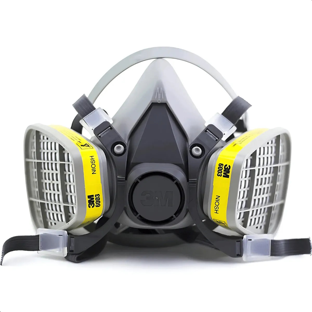 Máscara Respirador Semi Facial 3M Série 6000 com Filtro 6003 VO/GA – Kit Completo