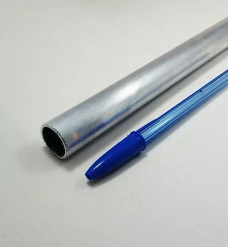 Tubo Redondo de Alumínio 3/4 (19mm) x 1/16 (1,6mm) x 2mt
