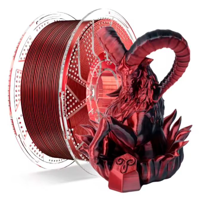 Filamento Conjure PLA Silk Duo Color - 1,75mm - 1Kg