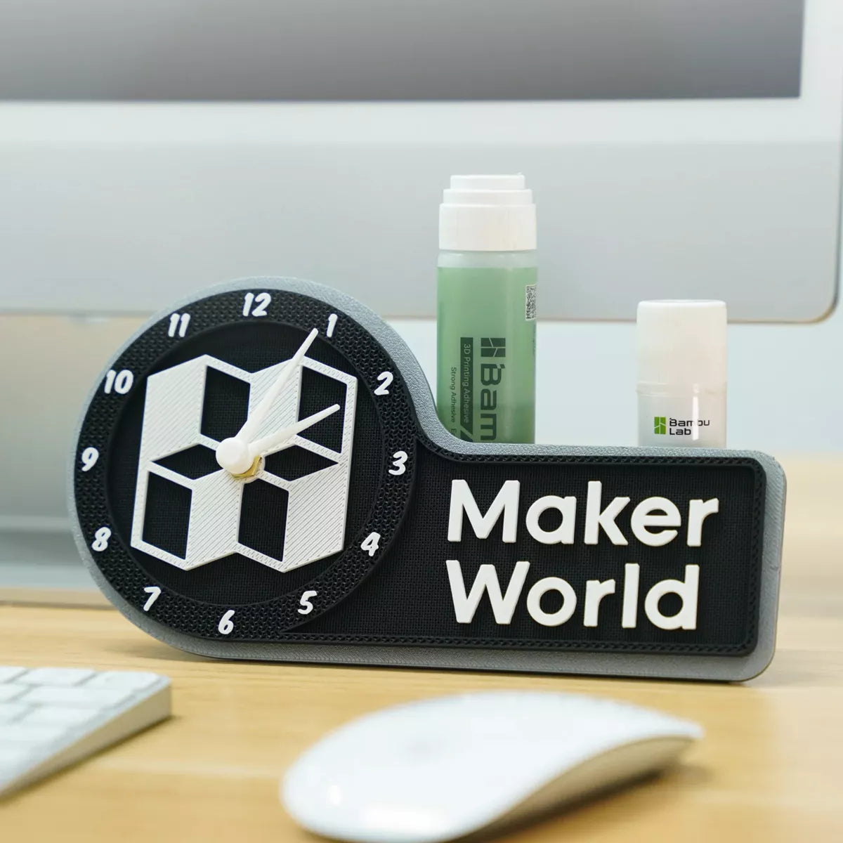 Kit de Relógio Maker Bambu Lab – Monte o Seu com Impressão 3D