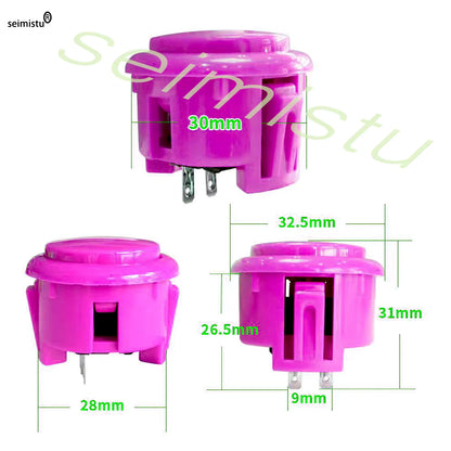 Kit Joystick Arcade + Botões com Zero Delay USB