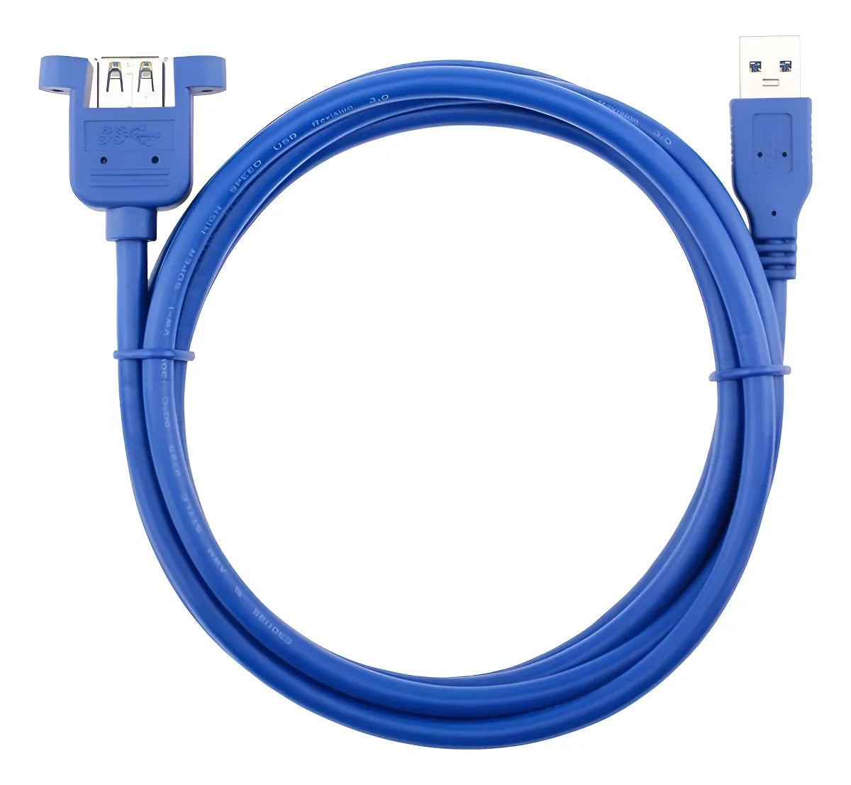 Extensão USB 3.0 para Painel 50cm – Macho para Fêmea – Ideal para Arcade e Gabinetes