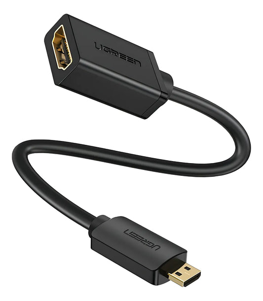 Adaptador Micro HDMI para HDMI 4K – Compatível com Raspberry Pi 4 e Raspberry Pi 5 | Ugreen Original