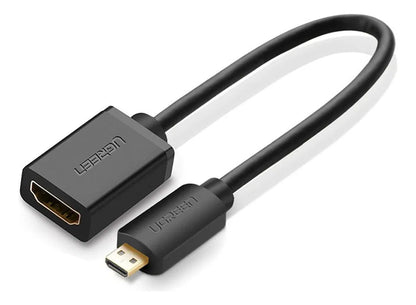 Adaptador Micro HDMI para HDMI 4K – Compatível com Raspberry Pi 4 e Raspberry Pi 5 | Ugreen Original