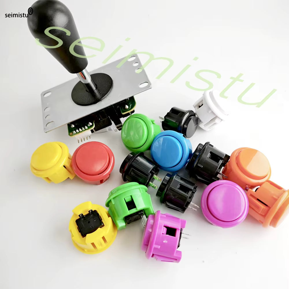 Kit Joystick Arcade + Botões com Zero Delay USB