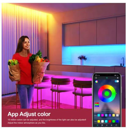 Controlador RGB 4 Pinos Bluetooth 12V/24V para Fita LED | App + Controle Remoto