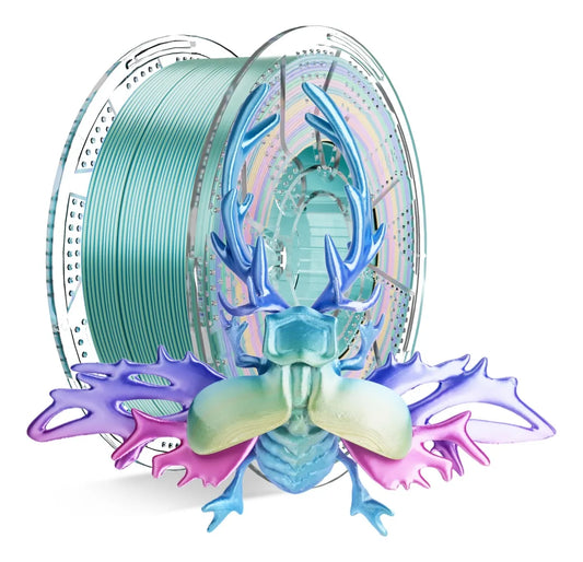 Filamento Conjure PLA Silk Rainbow (Arco-Íris) - 1,75mm - 1Kg