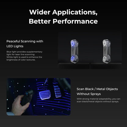 Scanner 3D Creality Raptor Pro – Precisão Profissional em Cada Detalhe