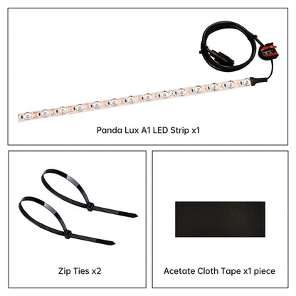 BIGTREETECH Panda Lux - Kit de Barra de Luz LED com Instalação Magnética para Impressoras Bambu Lab P1, X1 e A1