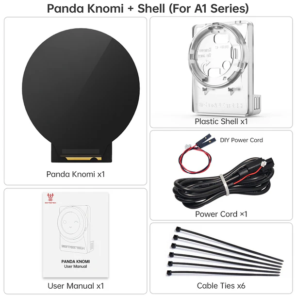 BIGTREETECH Panda Knomi - Display Inteligente para Impressoras Bambu Lab