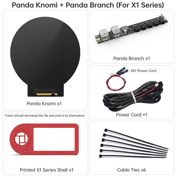 BIGTREETECH Panda Knomi - Display Inteligente para Impressoras Bambu Lab