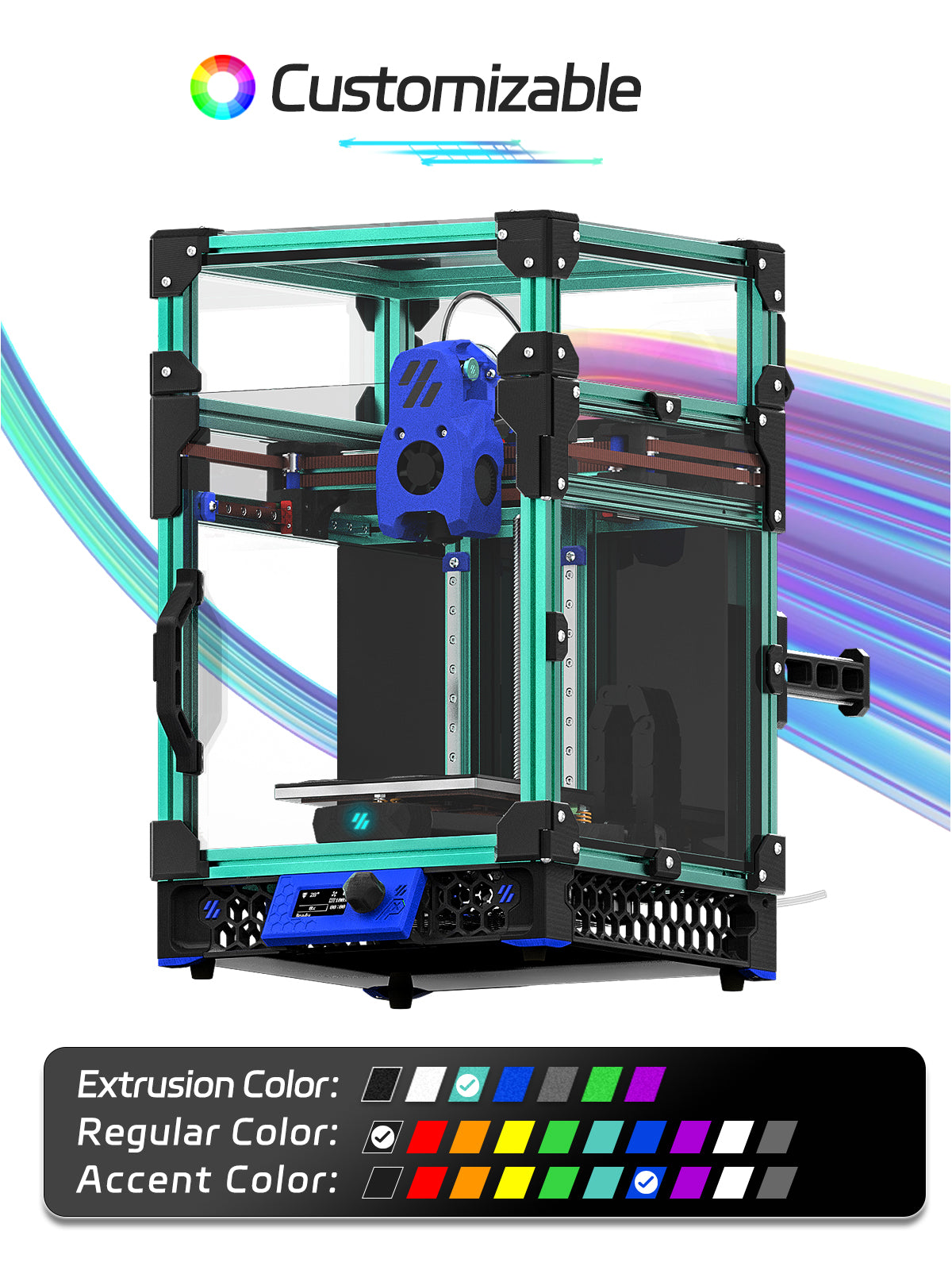 Voron 0.2 3Dプリンター Impressora 3D Voron 0.2 - Kit Voron Siboor Voron 0.2 R1 [Aug,2023