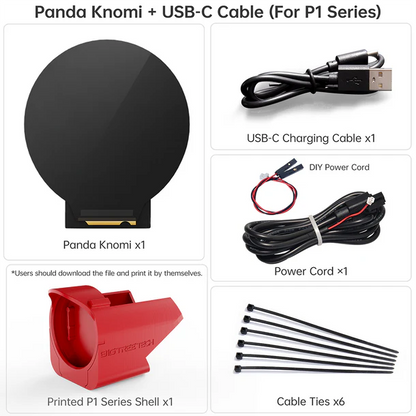 BIGTREETECH Panda Knomi - Display Inteligente para Impressoras Bambu Lab