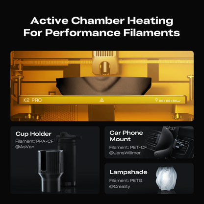 Creality K2 Pro Combo –  Impressora 3D FDM