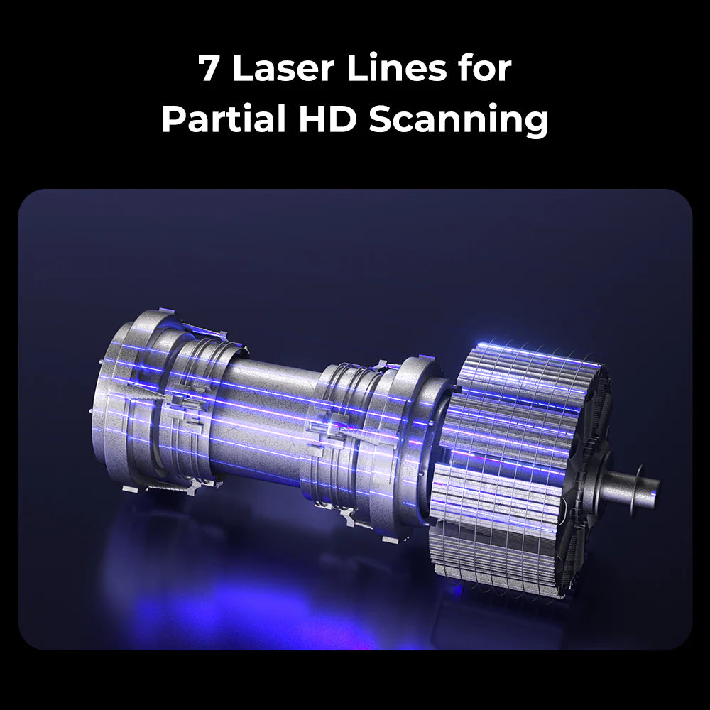 Scanner 3D Creality Raptor Pro – Precisão Profissional em Cada Detalhe