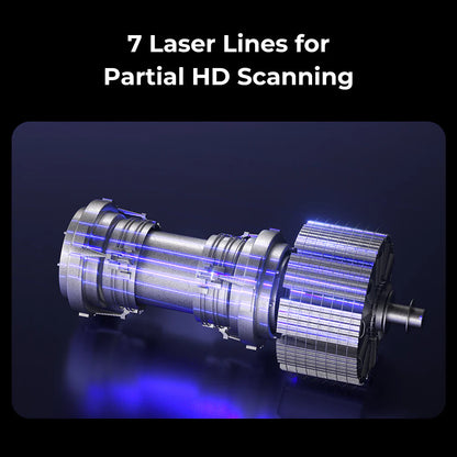 Scanner 3D Creality Raptor Pro – Precisão Profissional em Cada Detalhe