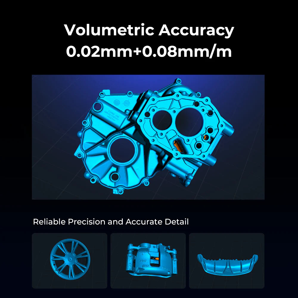Scanner 3D Creality Raptor Pro – Precisão Profissional em Cada Detalhe