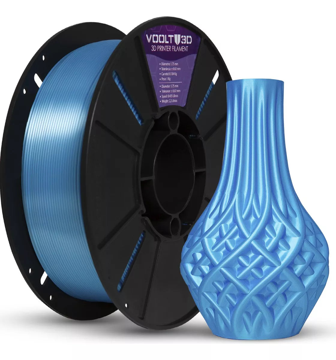 Filamento Voolt3D - PLA Silk 1kg - 1.75mm