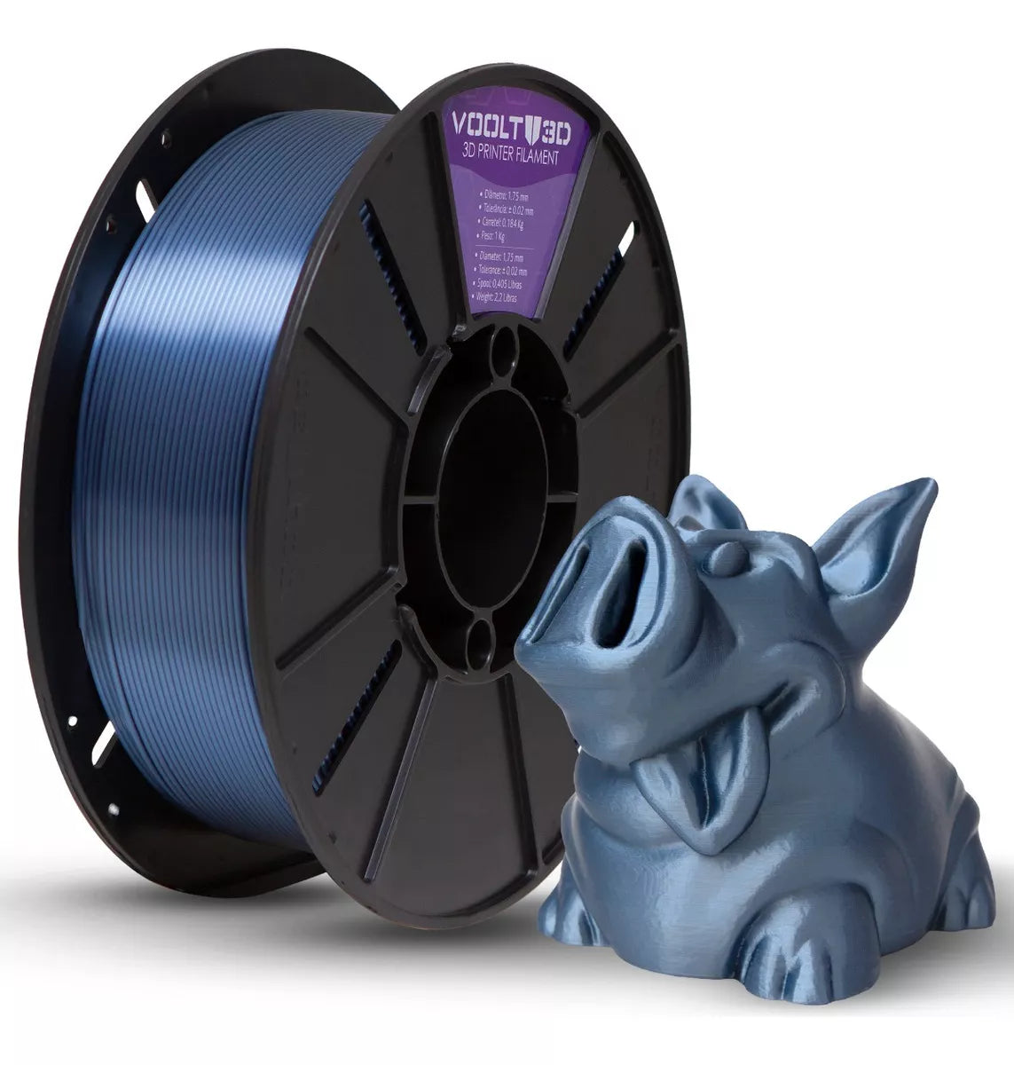 Filamento Voolt3D - PLA Silk 1kg - 1.75mm