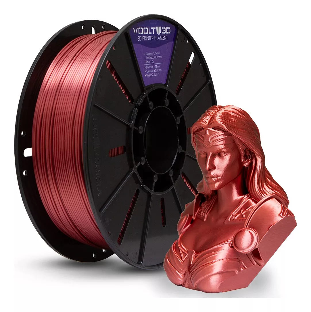 Filamento Voolt3D - PLA Silk 1kg - 1.75mm