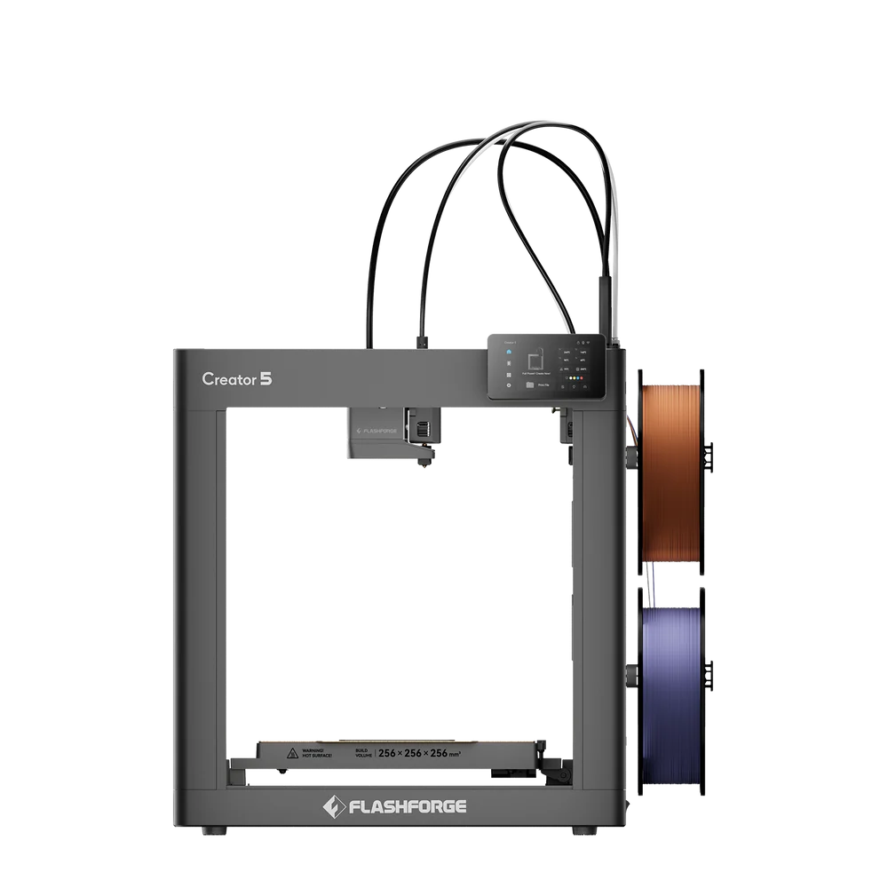 Impressora 3D Flashforge Creator 5 - 4 Extrusoras Independentes