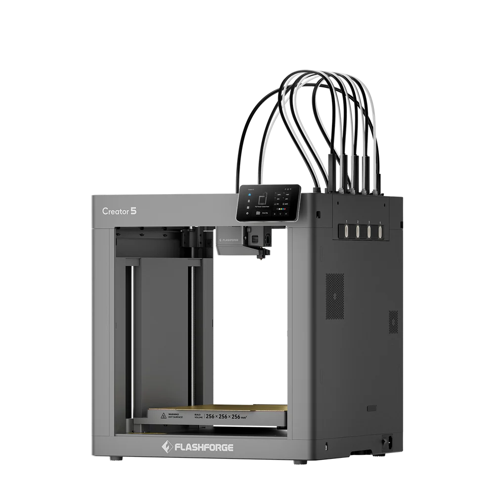 Impressora 3D Flashforge Creator 5 - 4 Extrusoras Independentes