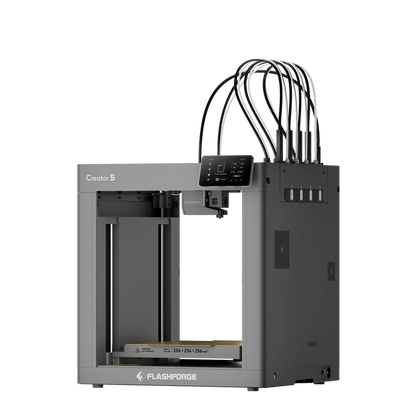 Impressora 3D Flashforge Creator 5 - 4 Extrusoras Independentes