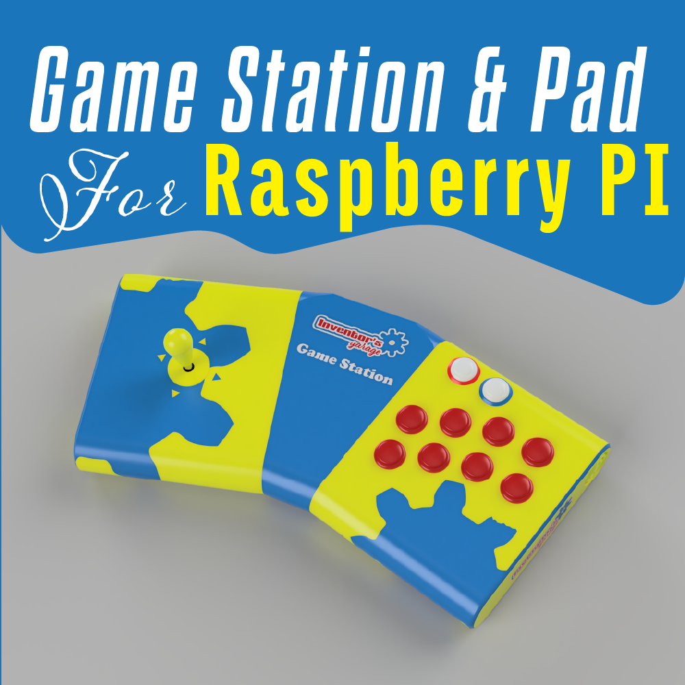 Projeto Game Pad e Game Station - Arcade Stick para Raspberry PI