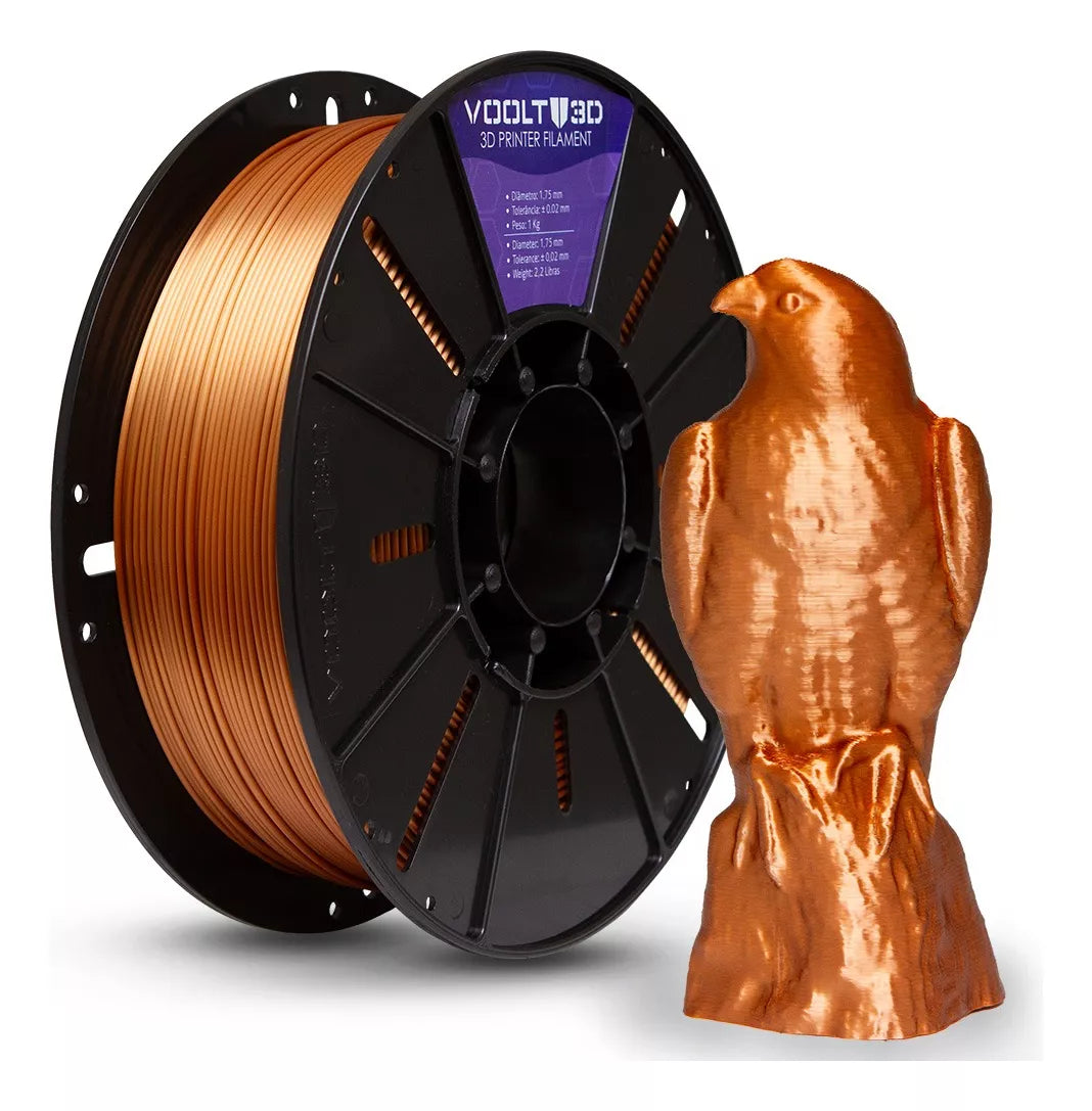 Filamento Voolt3D - PLA Silk 1kg - 1.75mm