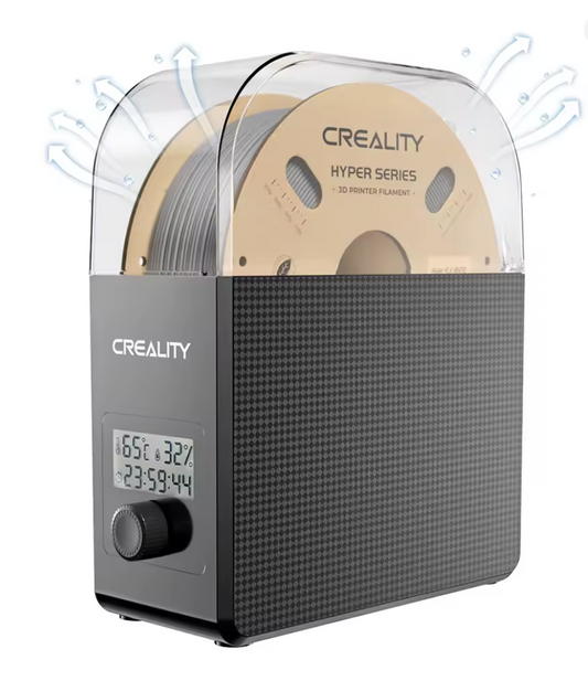 Secadora de Filamento Creality Dry Box 2.0 - Circulação de Ar 360°, 145W e Temperatura até 65°C