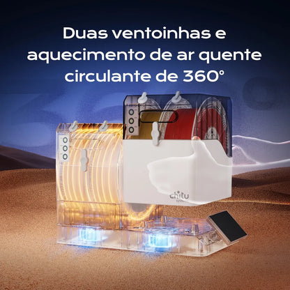 Secadora de Filamentos Chitu Systems – 4 Bobinas, Controle Independente
