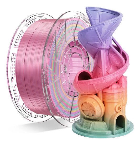 Filamento Conjure PETG Silk Rainbow (Arco-Íris) - 1,75mm - 1Kg