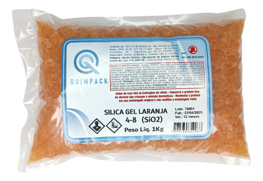 Sílica Gel Reutilizável – Absorvedor de Umidade para Filamentos, Eletrônicos e Objetos de Valor