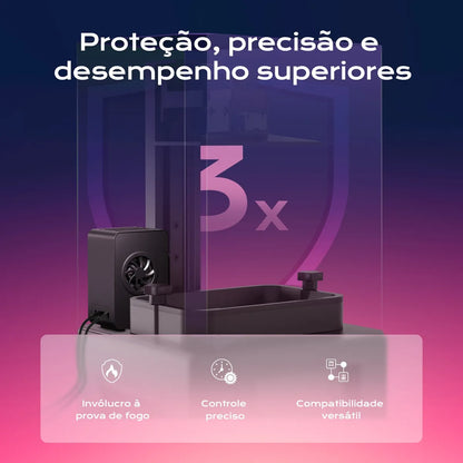 Mini Heater Chitu H2 – Aquecedor para Impressoras 3D