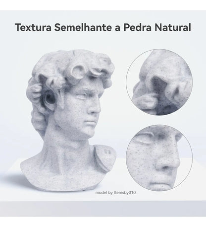 Filamento Conjure PLA Mármore (Marble) - 1,75mm - 1Kg