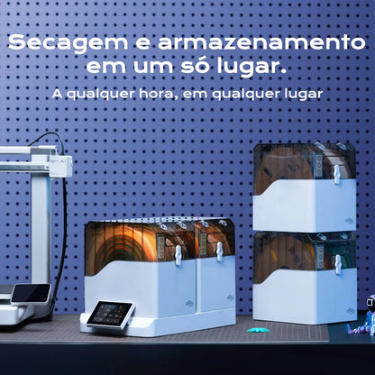 Secadora de Filamentos Chitu Systems – 4 Bobinas, Controle Independente