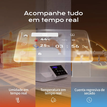 Secadora de Filamentos Chitu Systems – 4 Bobinas, Controle Independente