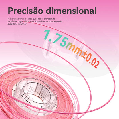 Filamento Conjure PETG Silk Rainbow (Arco-Íris) - 1,75mm - 1Kg