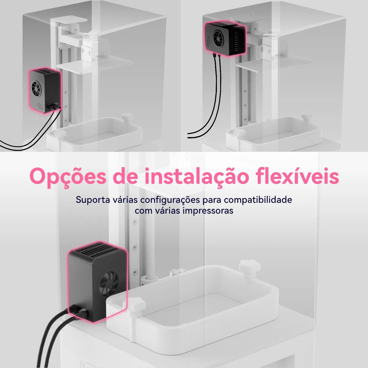 Mini Heater Chitu H2 – Aquecedor para Impressoras 3D