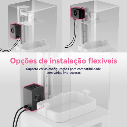 Mini Heater Chitu H2 – Aquecedor para Impressoras 3D