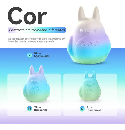 Filamento Conjure PLA Matte Rainbow (Arco-Íris) - 1,75mm - 1Kg