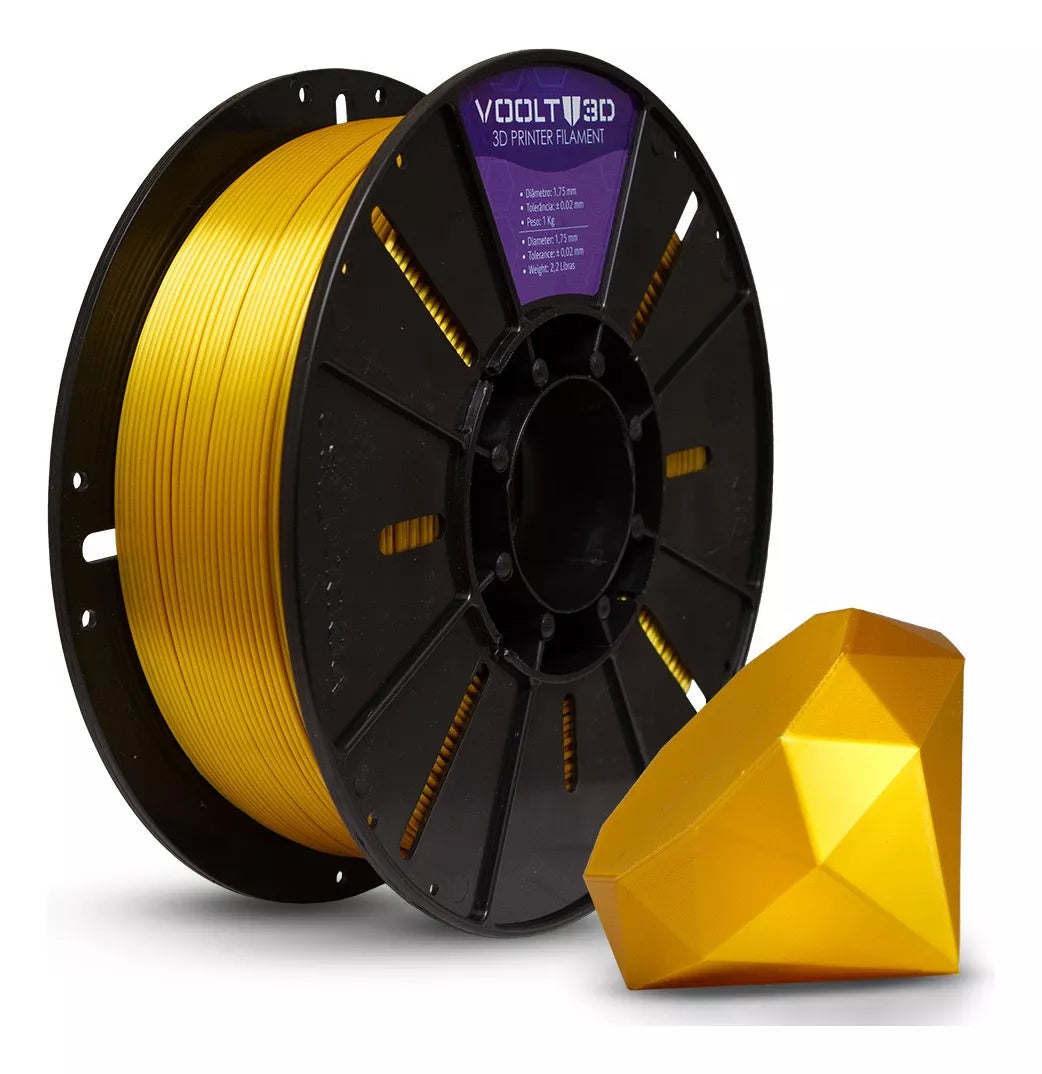 Filamento Voolt3D - PLA Silk 1kg - 1.75mm