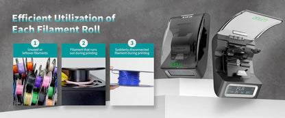 Conector de Filamentos SUNLU | Emende, Reaproveite e Crie Impressões 3D Multicoloridas!