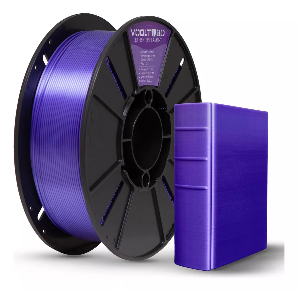 Filamento Voolt3D - PLA Silk 1kg - 1.75mm